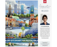 GOOD LOOT Imagination: Tytus Brzozowski Warsaw Bridges / Warszawskie mosty Puzzles 1000 - 1056328 - zdjęcie 5